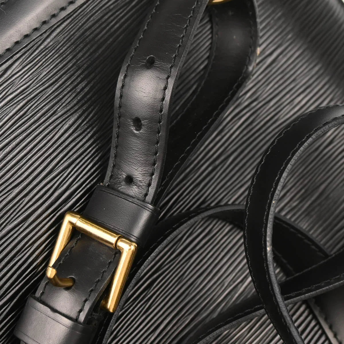 Louis Vuitton 1995 Black Epi Gobelins Backpack M52292