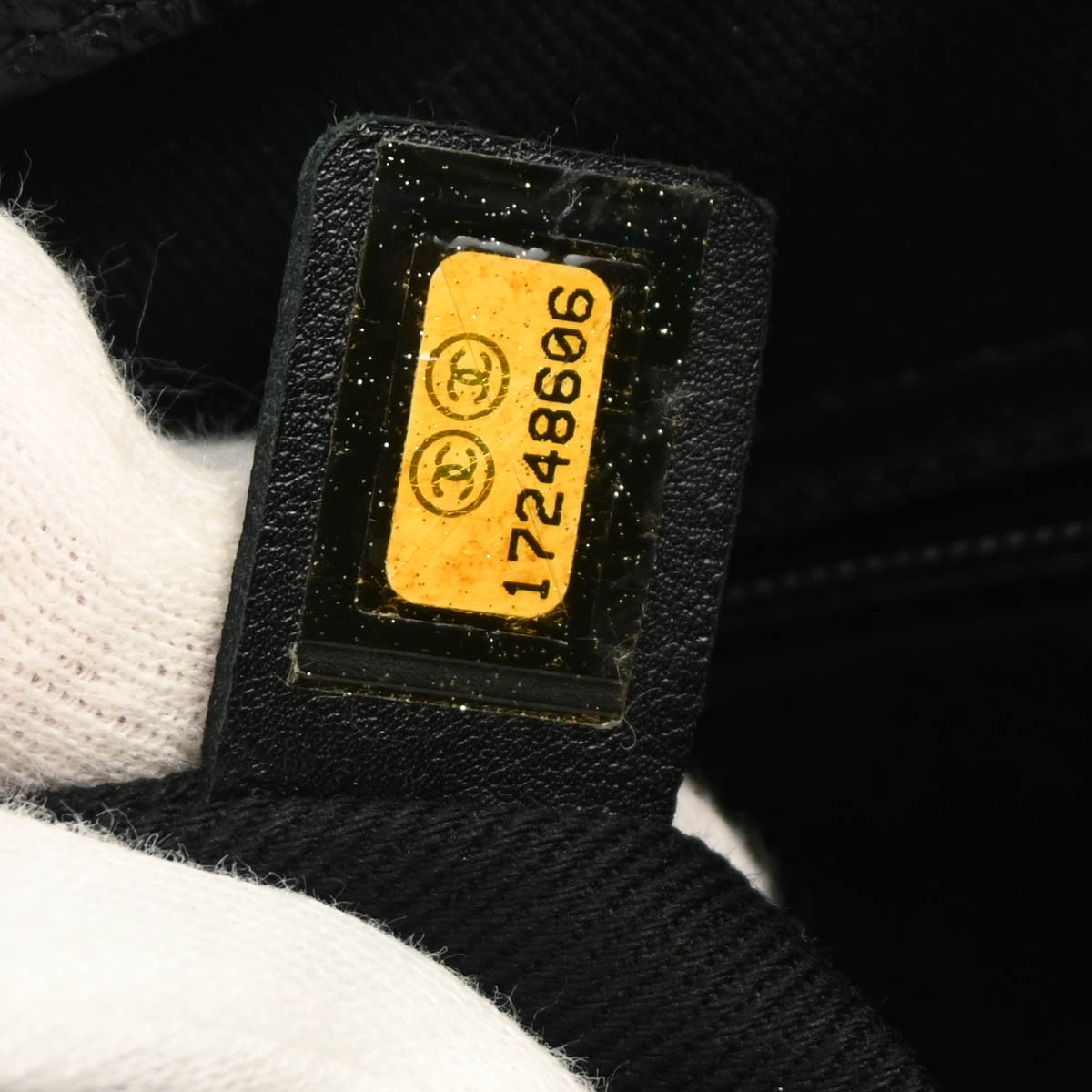 Chanel 2012-2013 Black Caviar Chain Tote Handbag