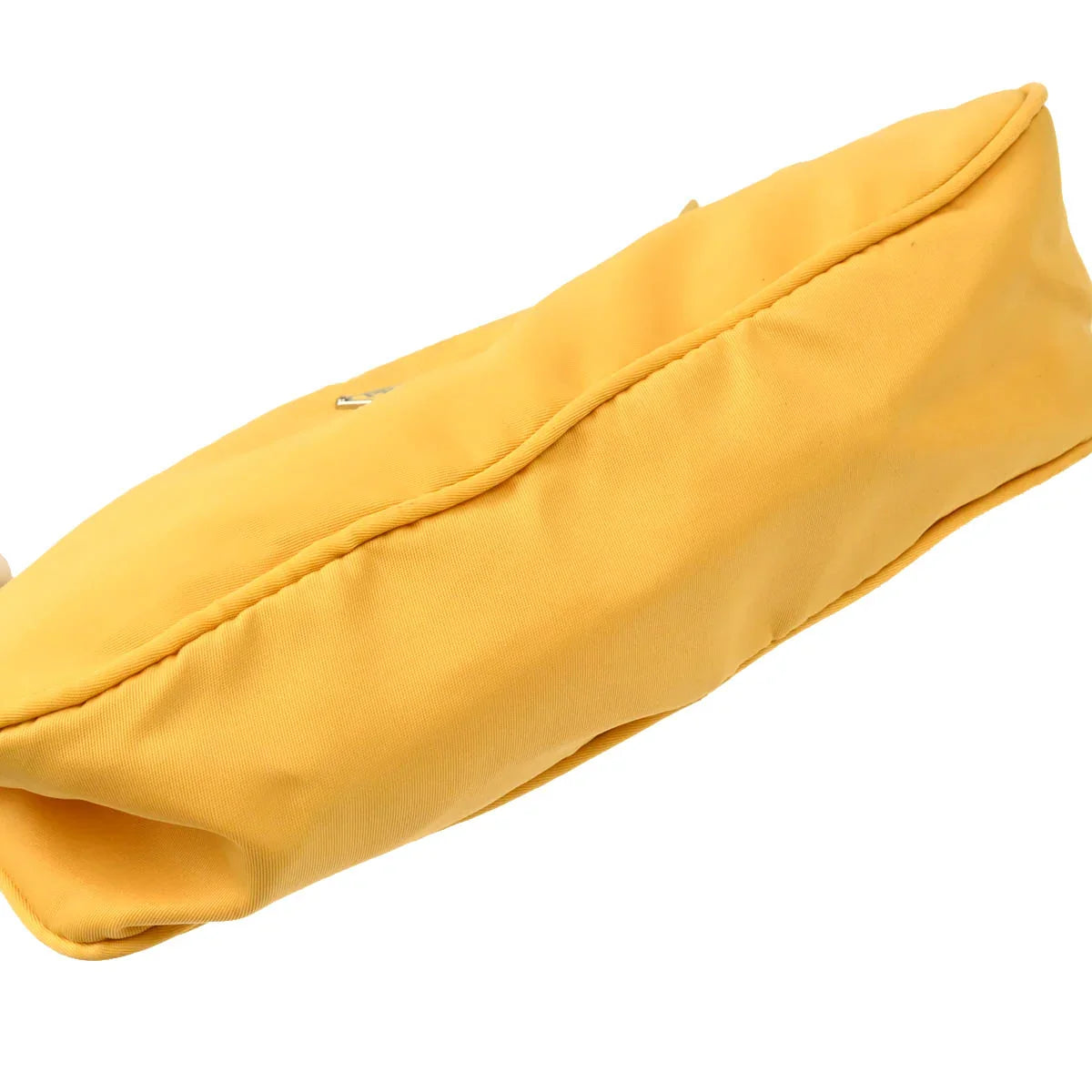 Prada Yellow Nylon Handbag
