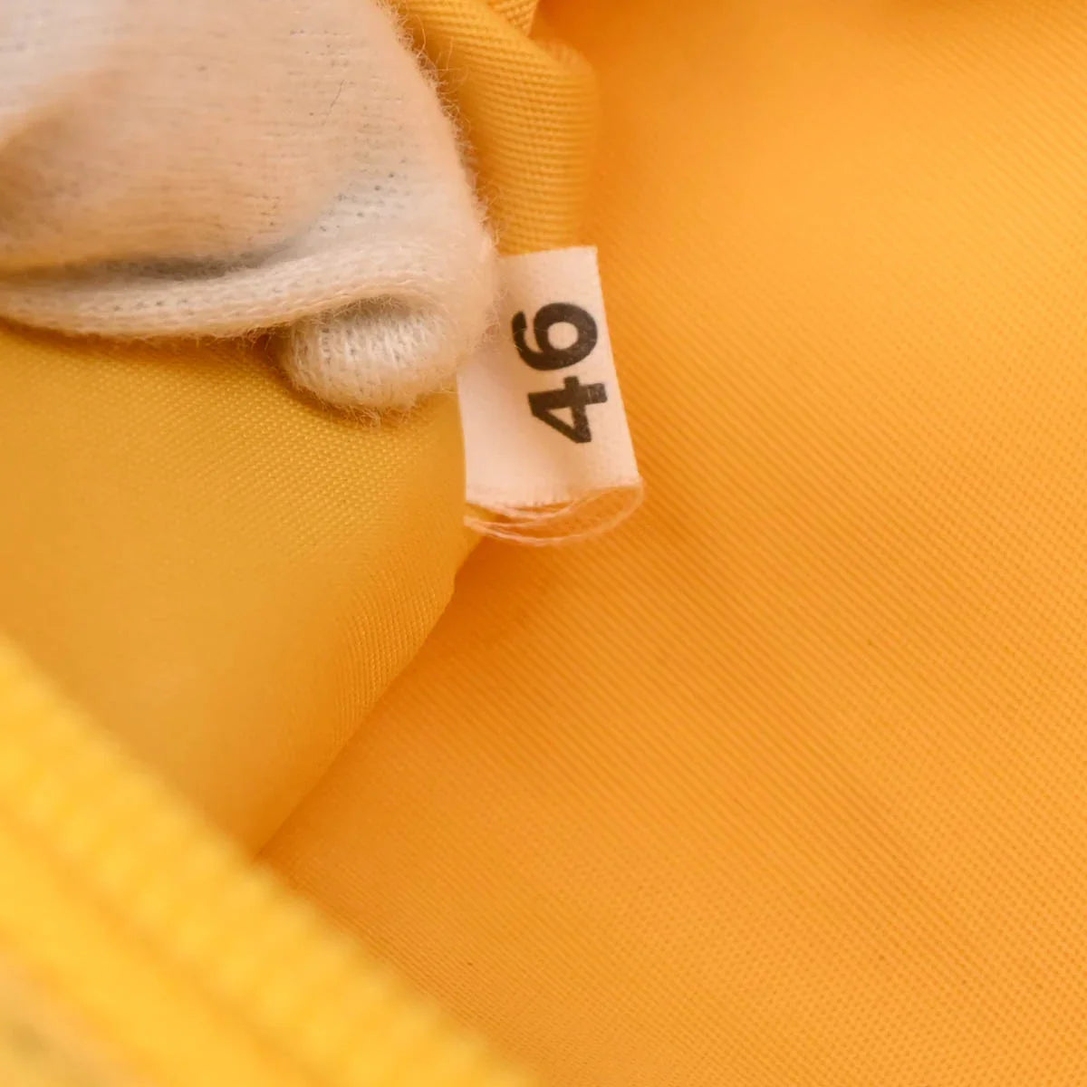 Prada Yellow Nylon Handbag
