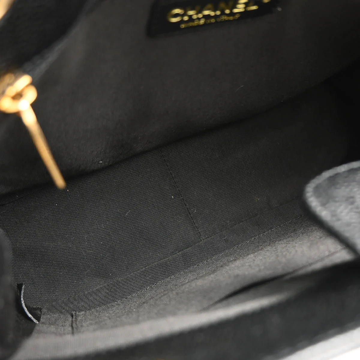 Chanel 2005-2006 Black Caviar Petite Shopping Tote PST Chain Handbag