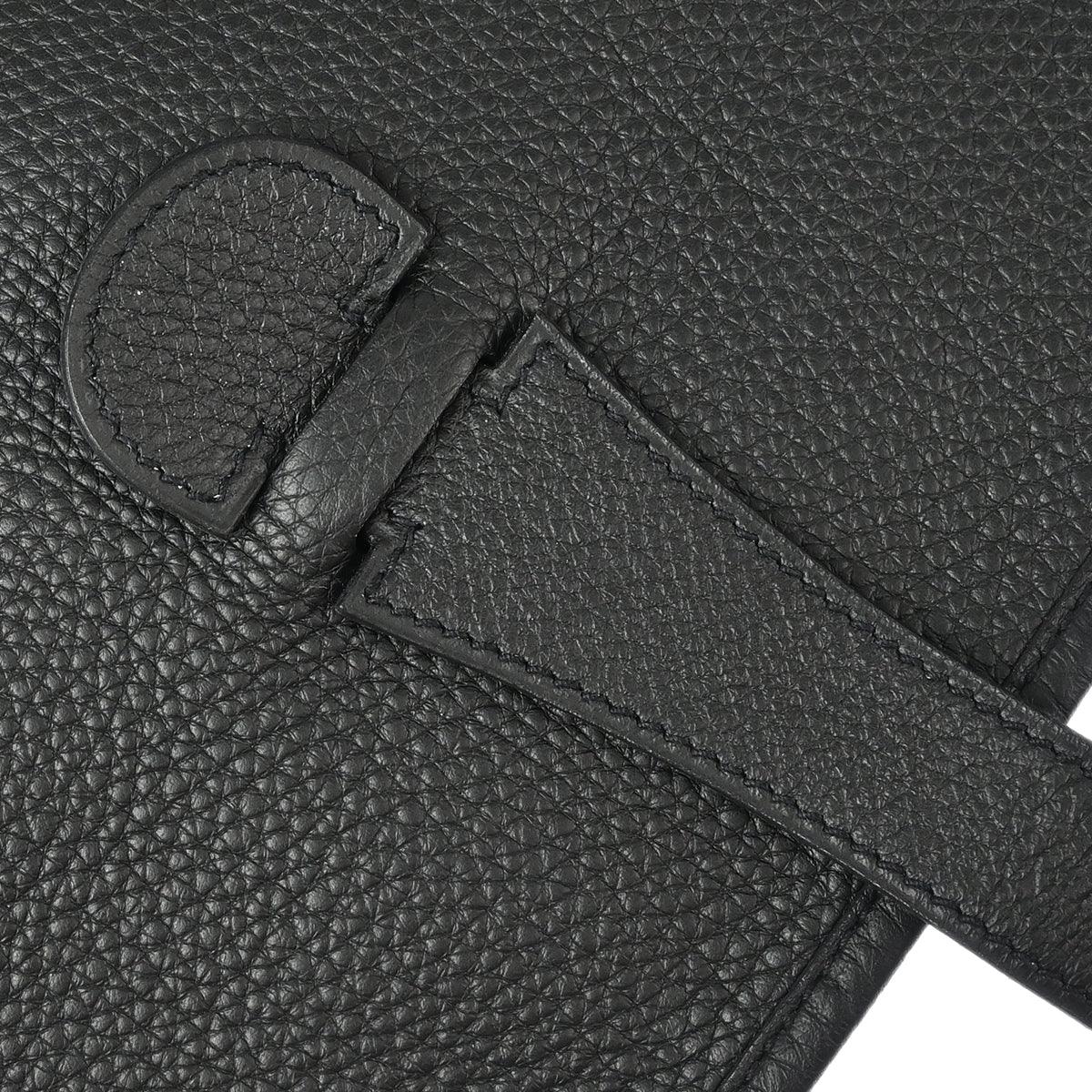 Hermes 2005 Black Togo Evelyne 2 41 TGM Shoulder Bag
