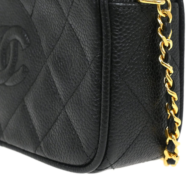 Chanel 1991-1994 Black Caviar Camera Bag – AMORE Vintage Tokyo