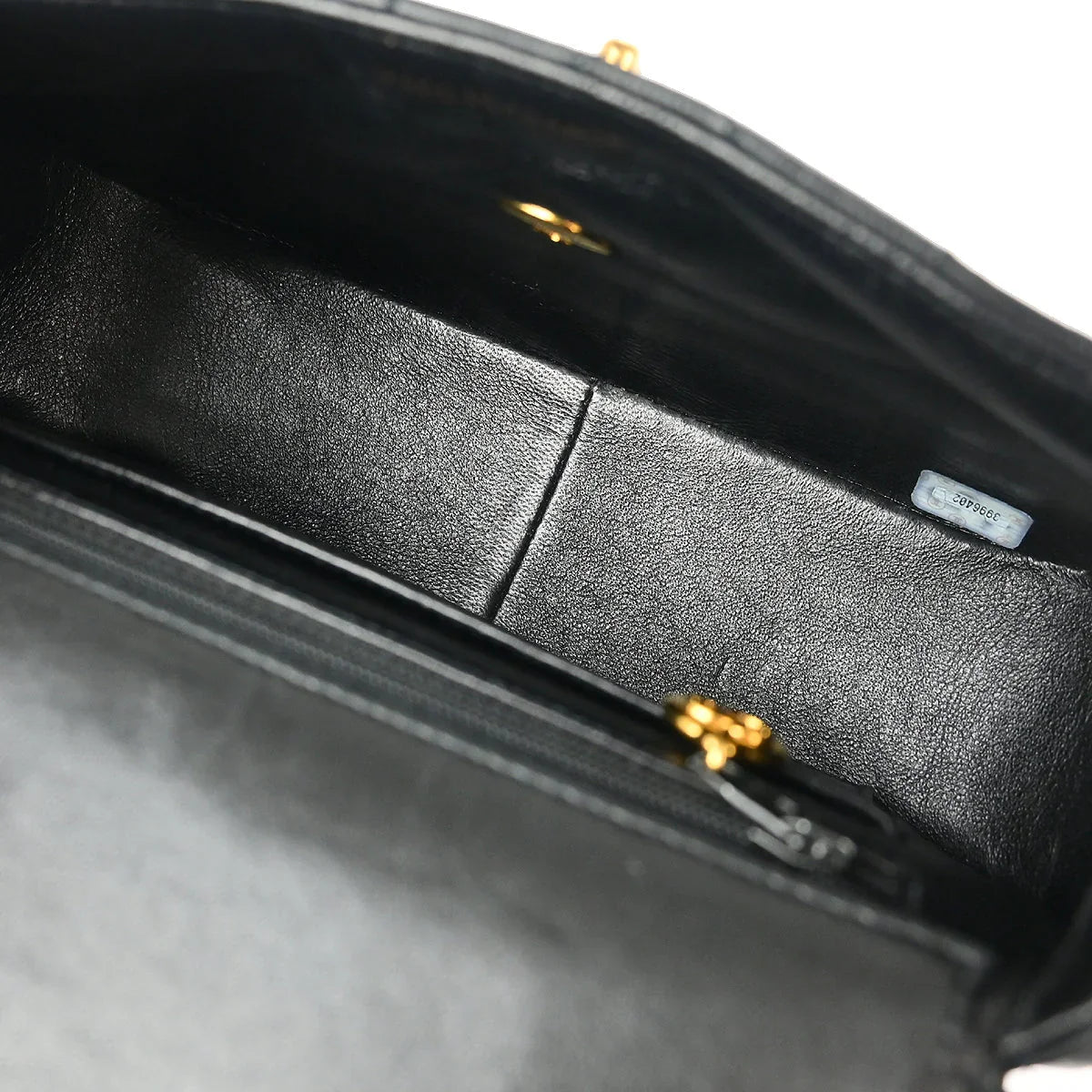 Chanel 1994-1996 Black Lambskin Handbag
