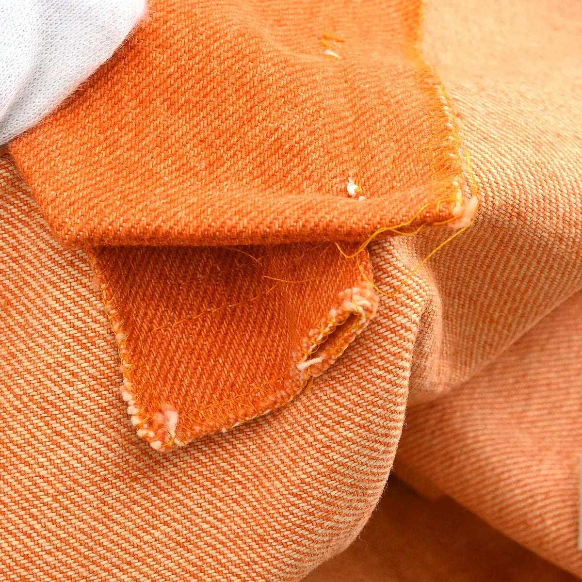 Chanel Denim Skirt Orange #44