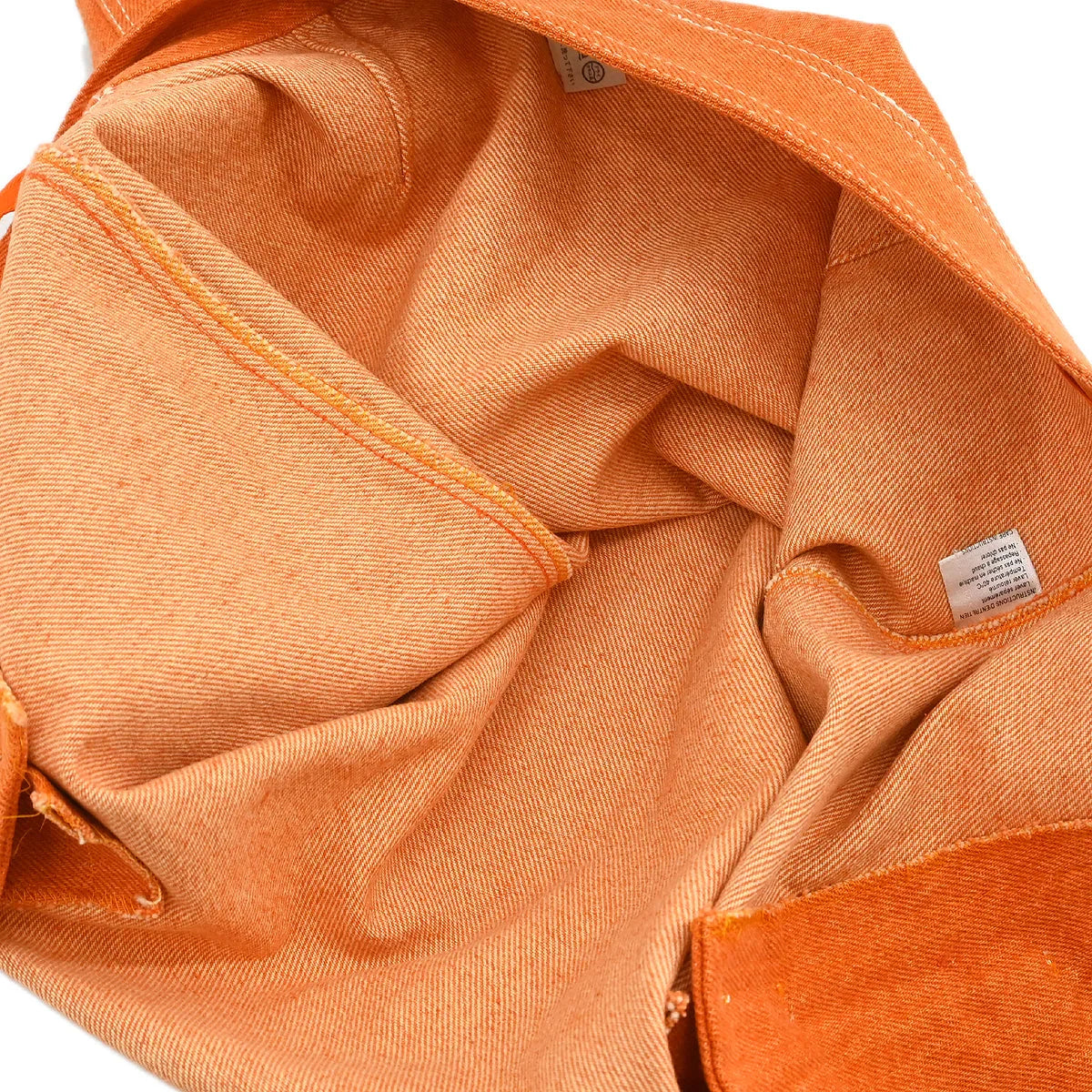Chanel Denim Skirt Orange #44