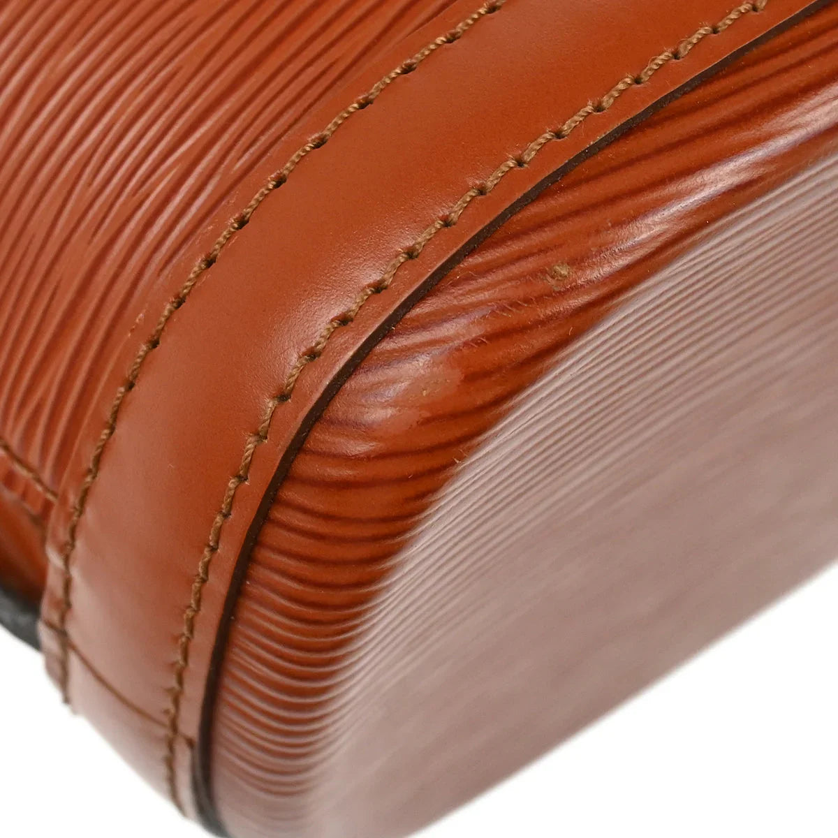 Louis Vuitton 1996 Brown Epi Lussac Shoulder Bag M52283