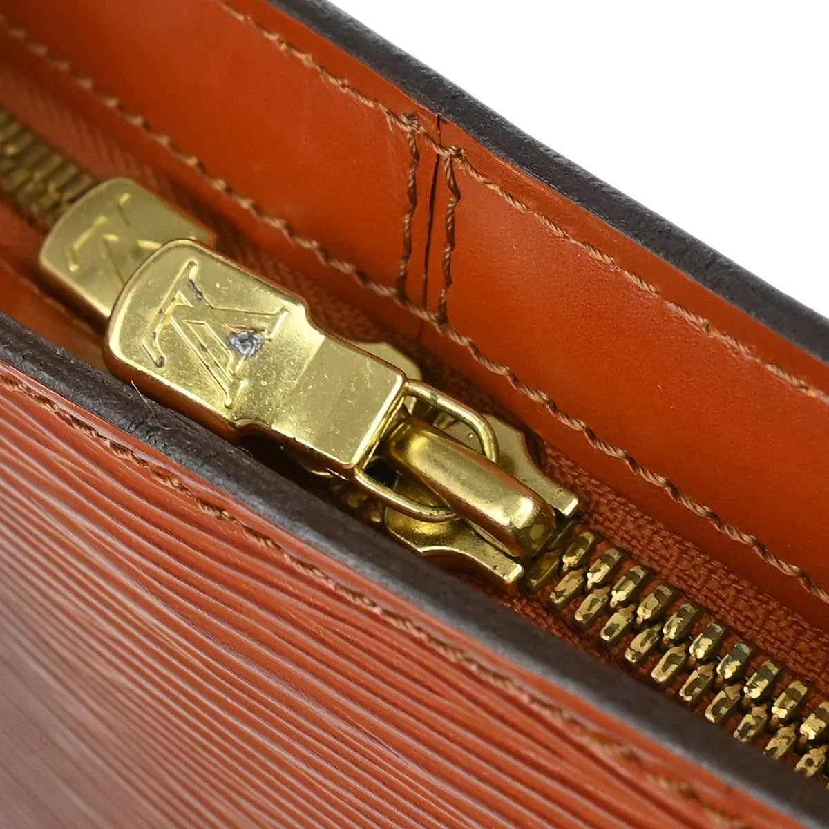 Louis Vuitton 1996 Brown Epi Lussac Shoulder Bag M52283