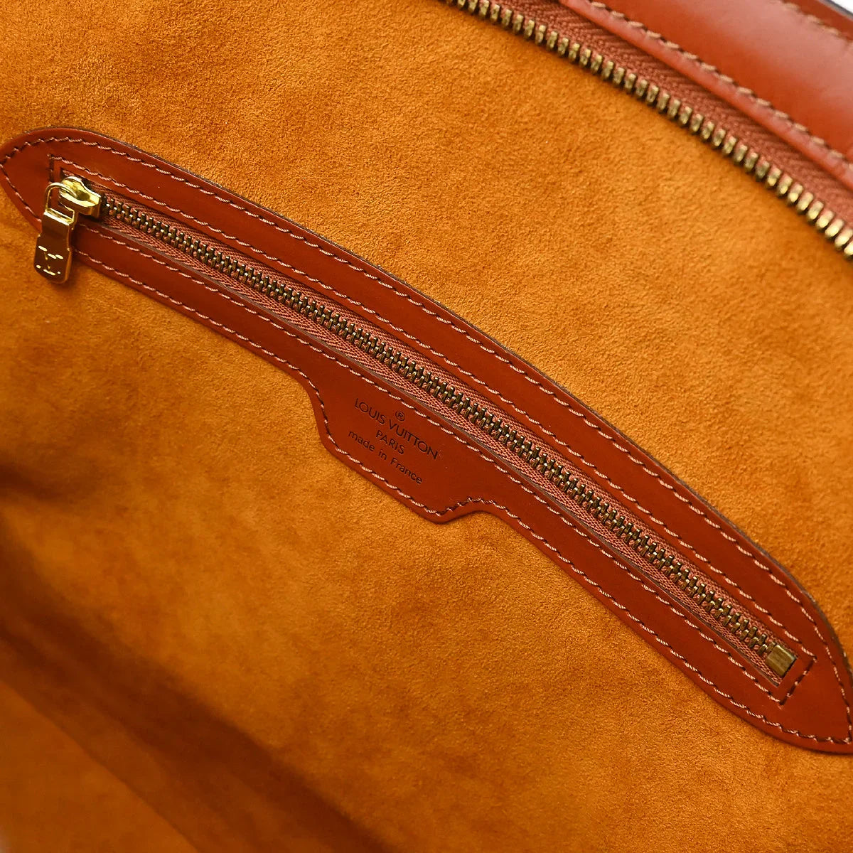 Louis Vuitton 1996 Brown Epi Lussac Shoulder Bag M52283