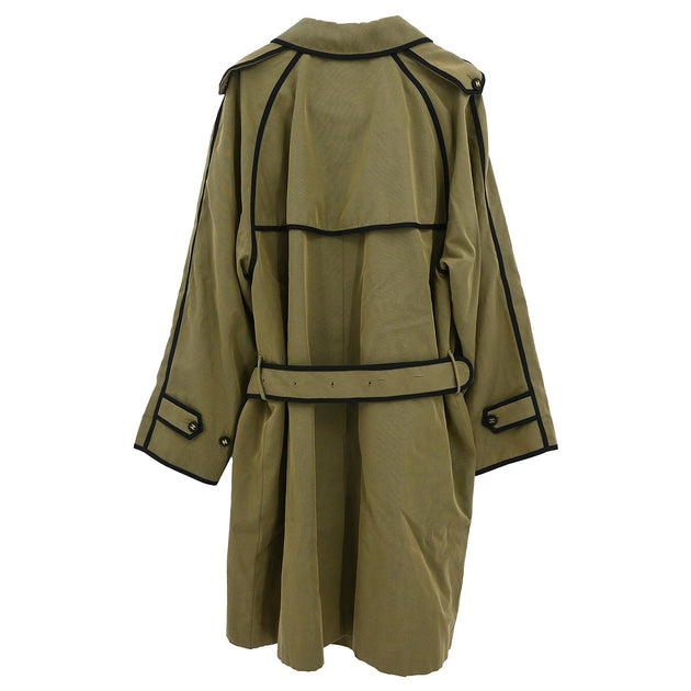 Chanel Trench Coat Khaki #40 – AMORE Vintage Tokyo