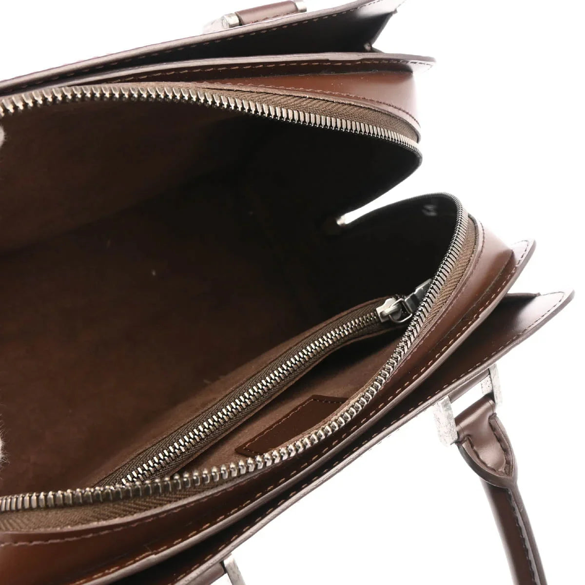 Louis Vuitton 2002 Brown Epi Pont Neuf Handbag M5205D