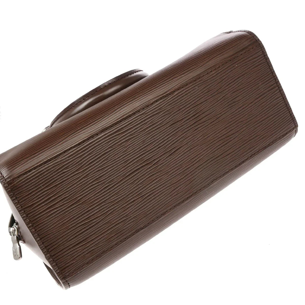 Louis Vuitton 2002 Brown Epi Pont Neuf Handbag M5205D