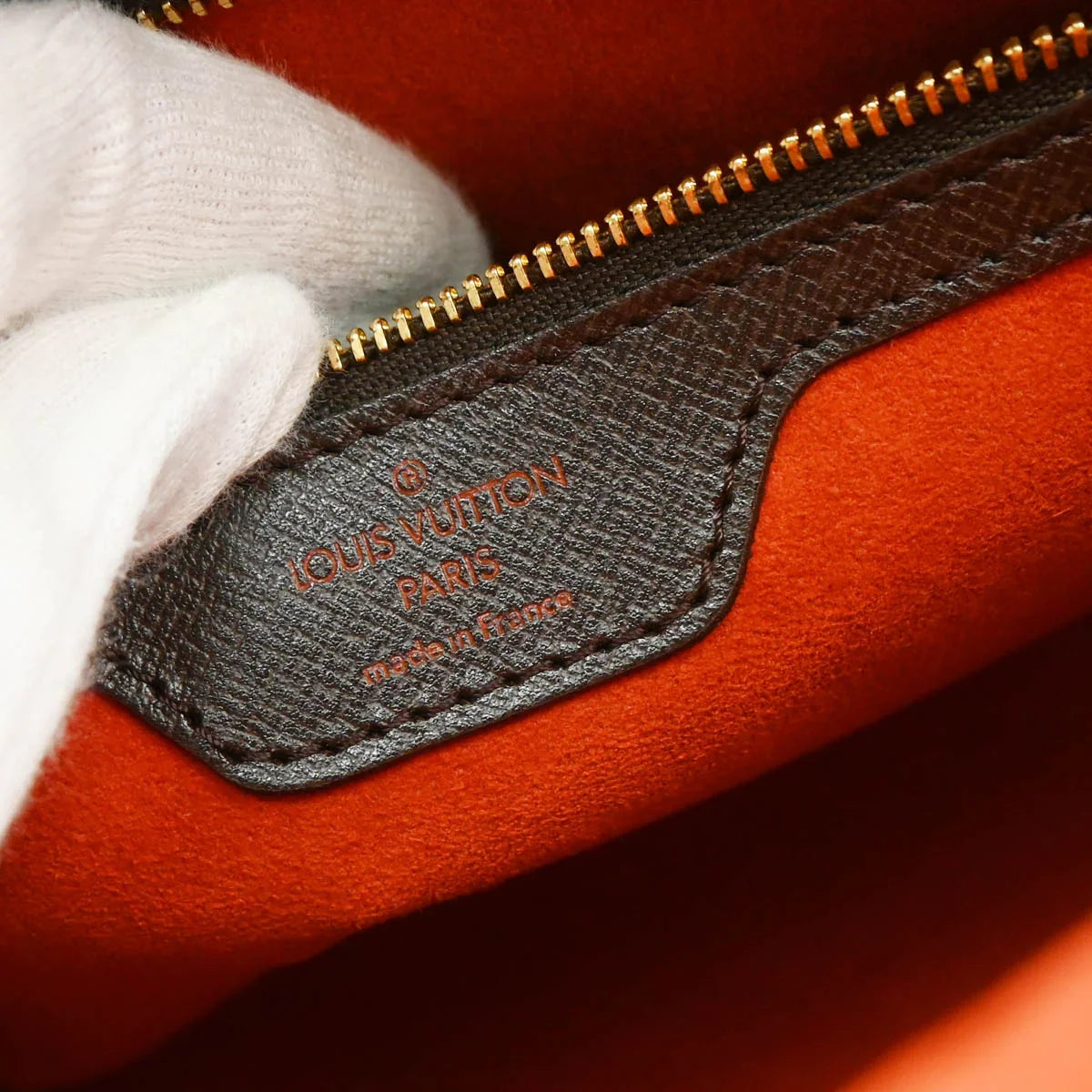 Louis Vuitton 1998 Damier Triana Handbag N51155