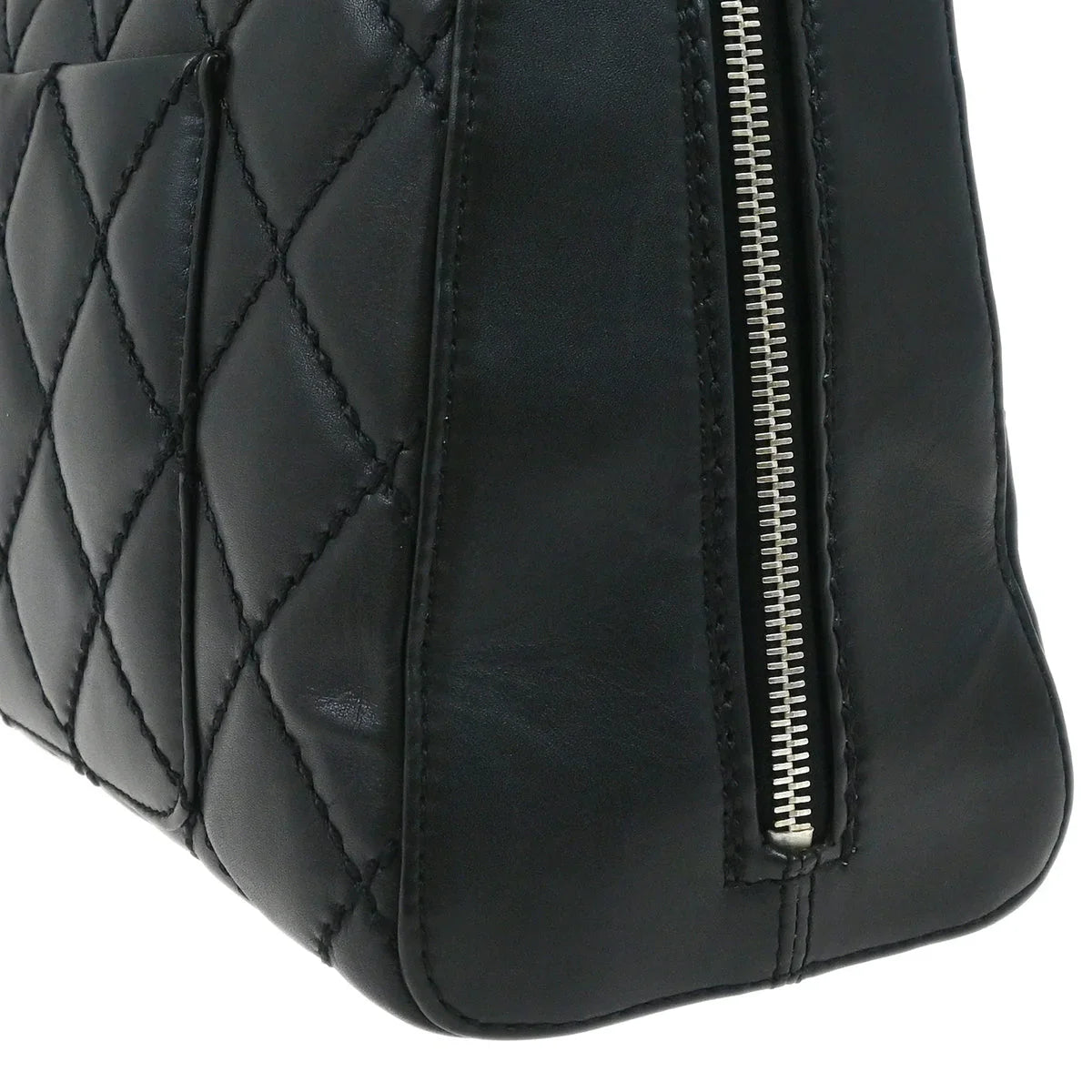 Chanel 2006-2008 Black Calfskin Wild Stitch Handbag