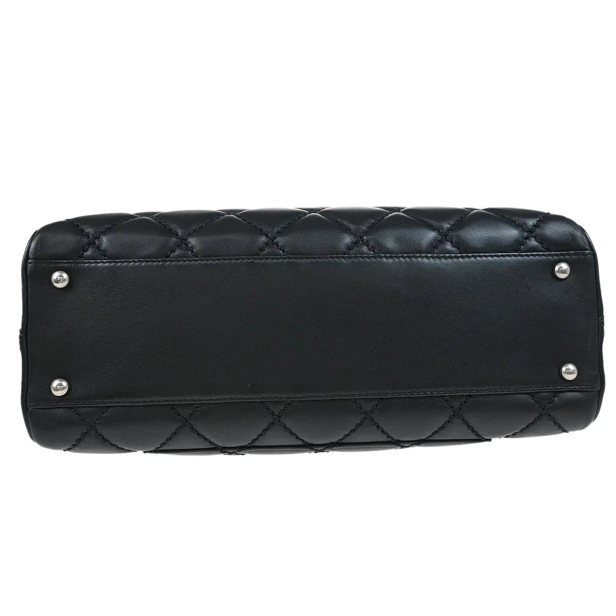 Chanel 2006-2008 Black Calfskin Wild Stitch Handbag