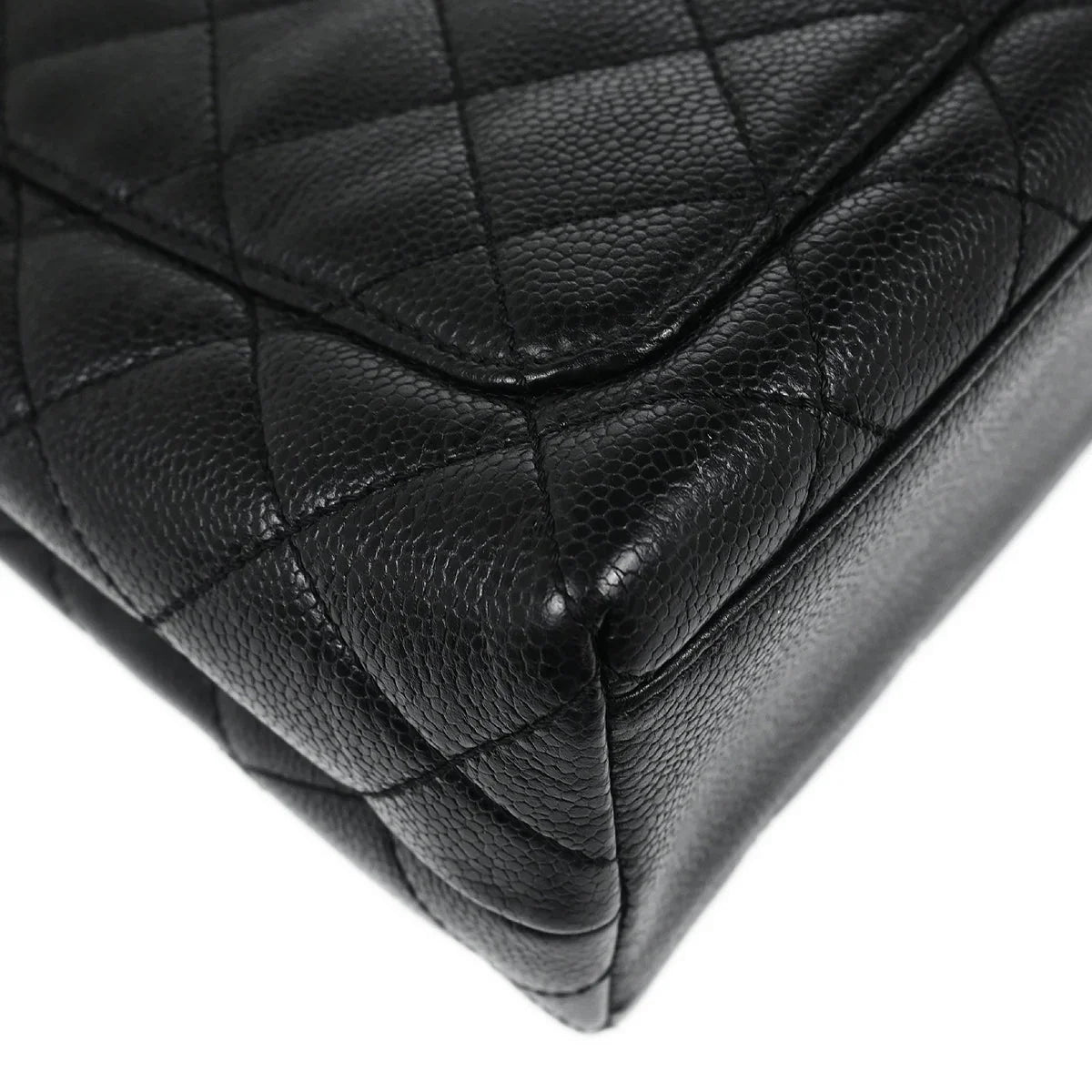 Chanel 2000-2001 Black Caviar Handbag
