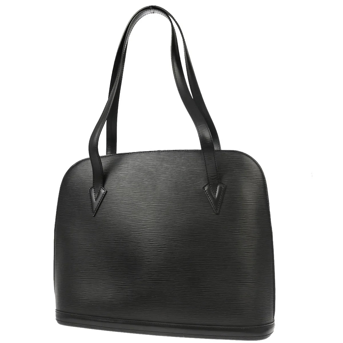 Louis Vuitton 2002 Black Epi Lussac Shoulder Bag M52282