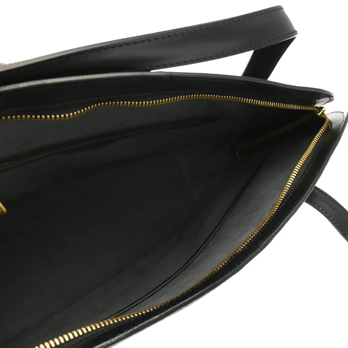 Louis Vuitton 2002 Black Epi Lussac Shoulder Bag M52282