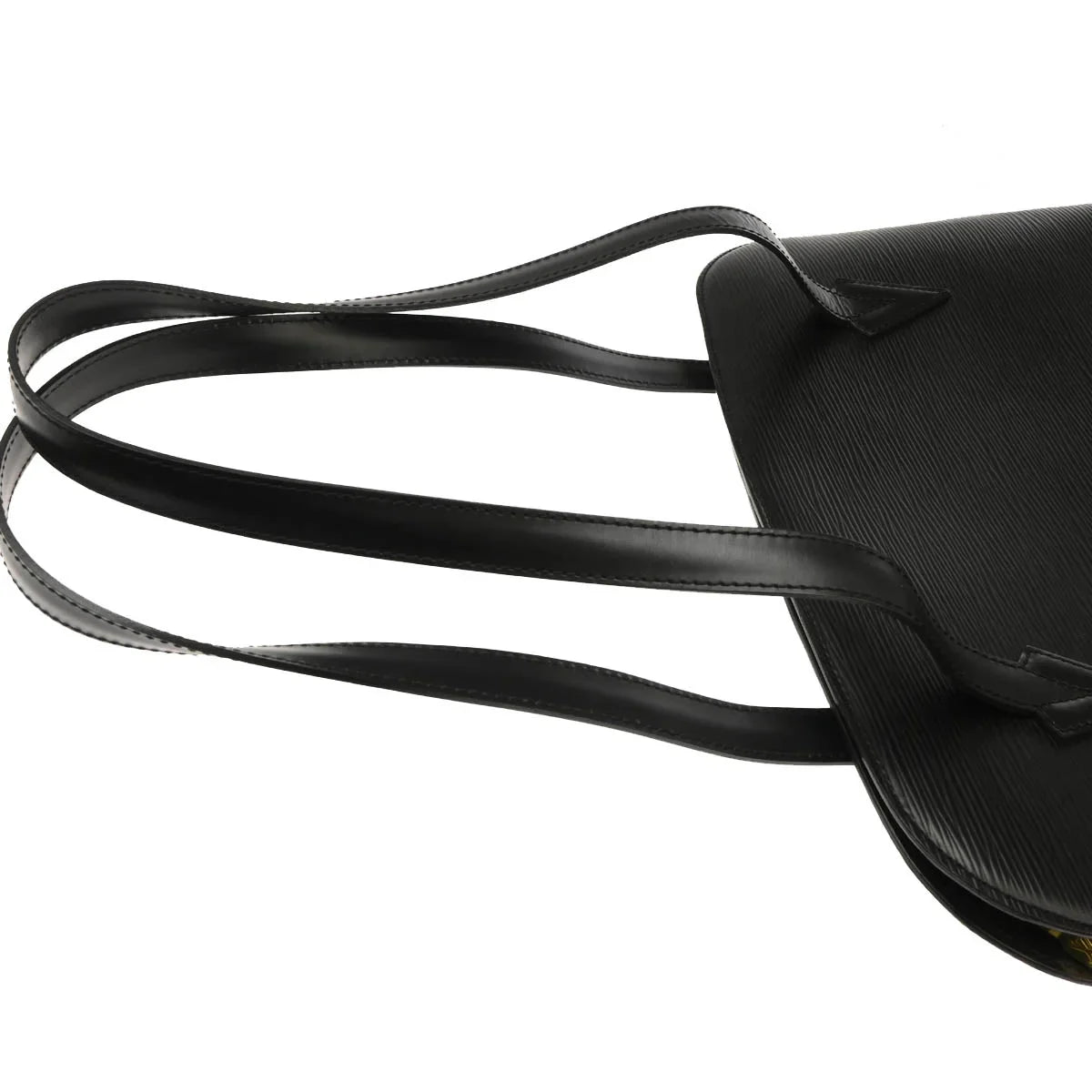 Louis Vuitton 2002 Black Epi Lussac Shoulder Bag M52282