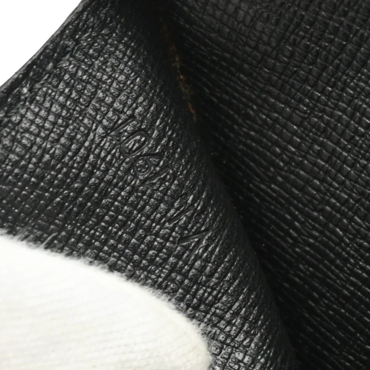 Louis Vuitton 1991 Black Epi Poche Documents 38 Business Bag M54492