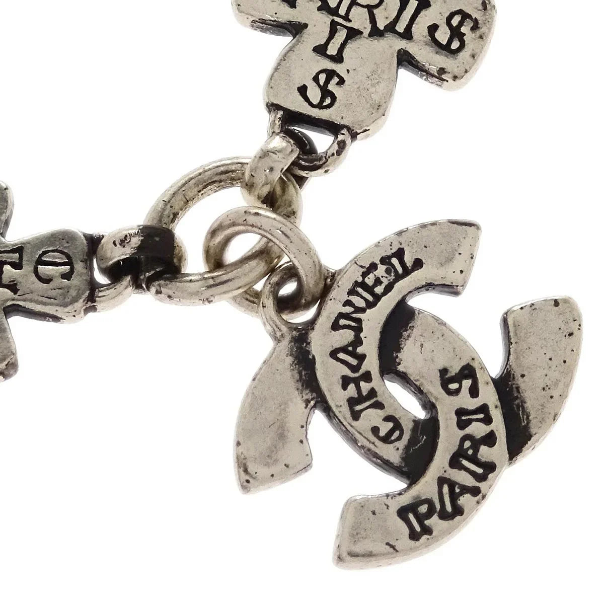 Chanel Silver Chain Bracelet 99A