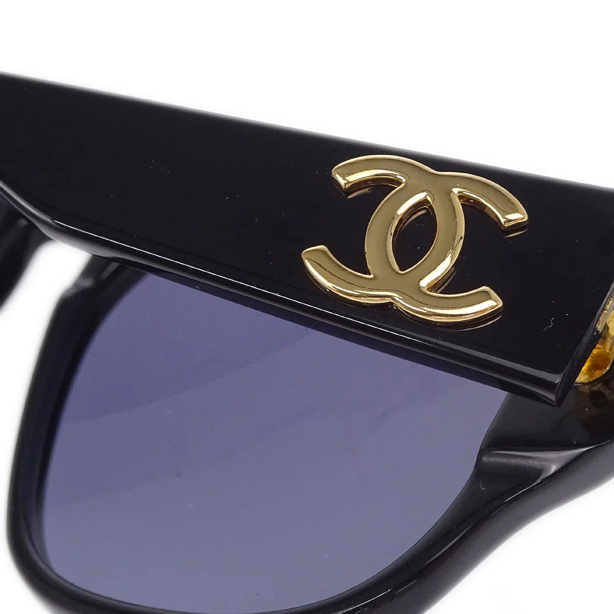 Chanel Sunglasses Eyewear Black Small Good
