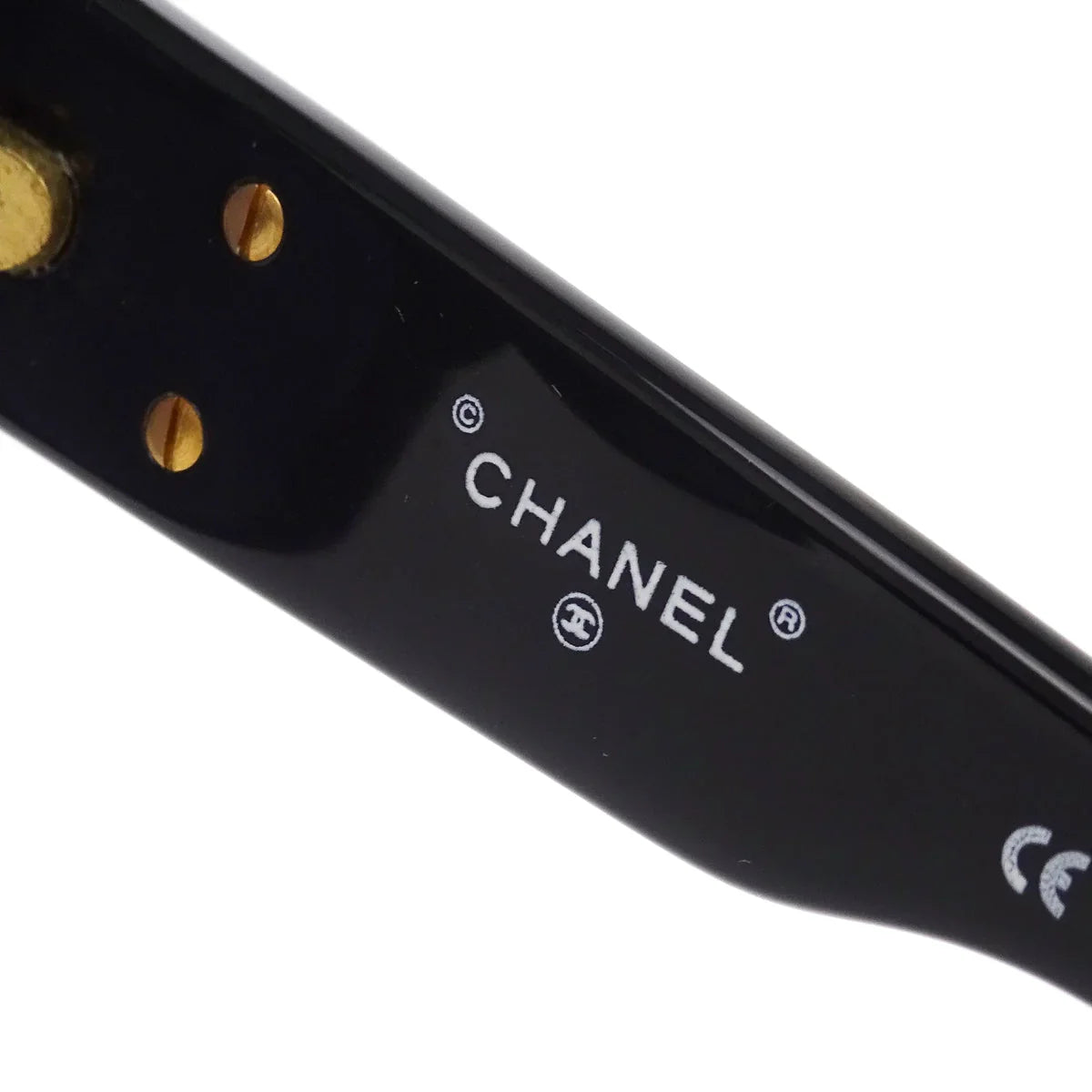Chanel Sunglasses Eyewear Black Small Good
