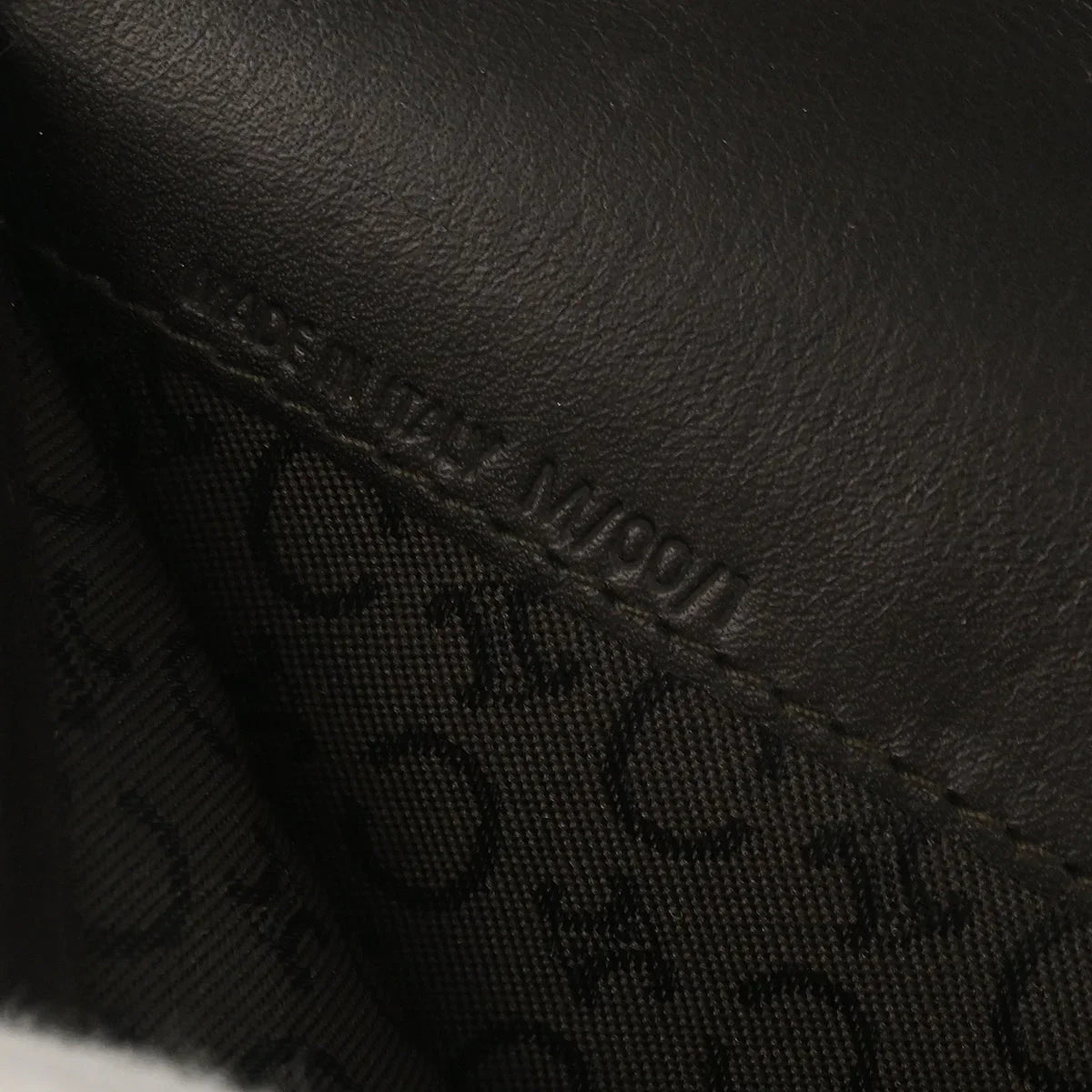 Celine Brown Suede Macadam Pouch Wallet