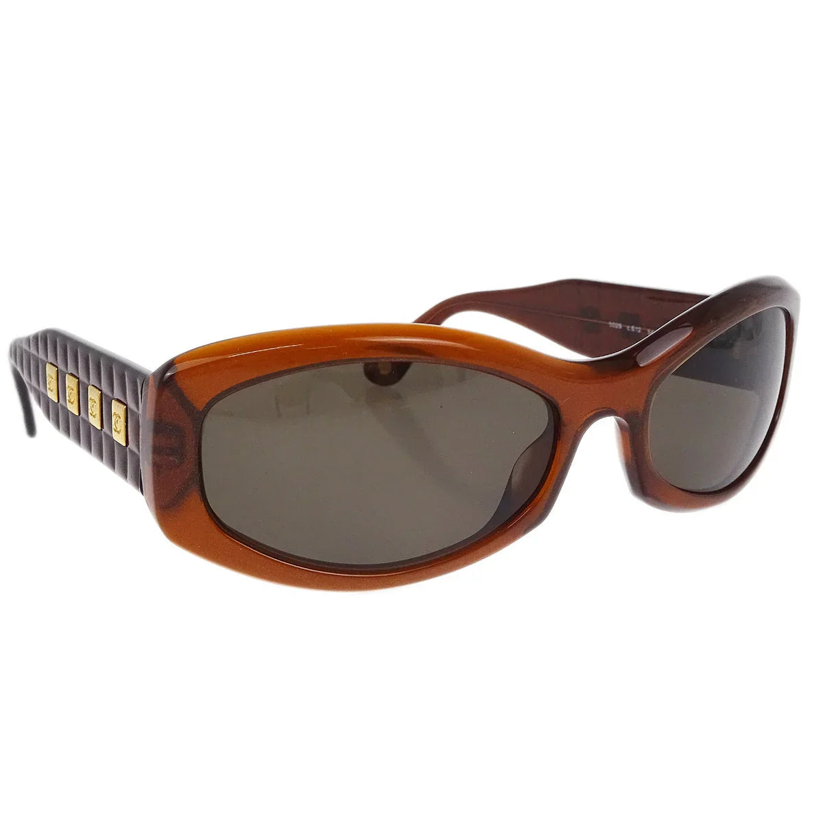 Chanel Sunglasses Eyewear Brown Small Good