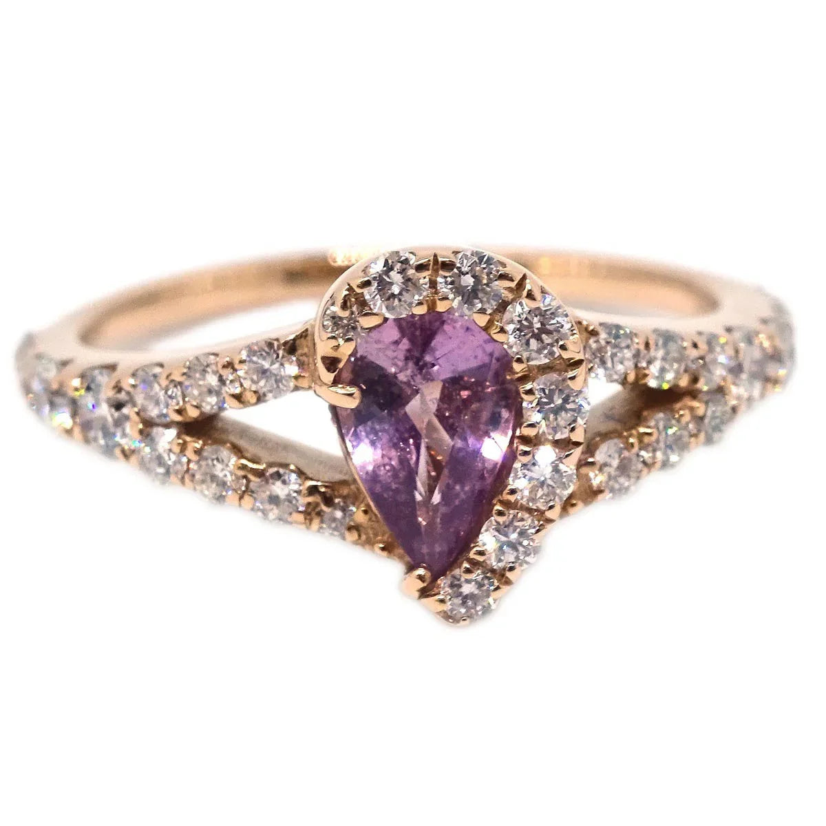 18K Sapphire Diamond Ring #51