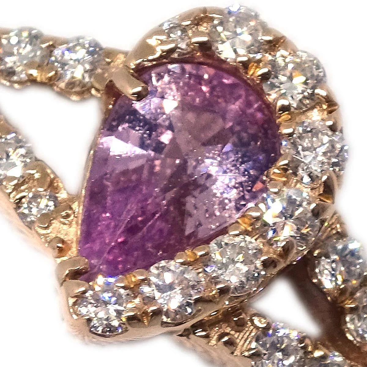 18K Sapphire Diamond Ring #51