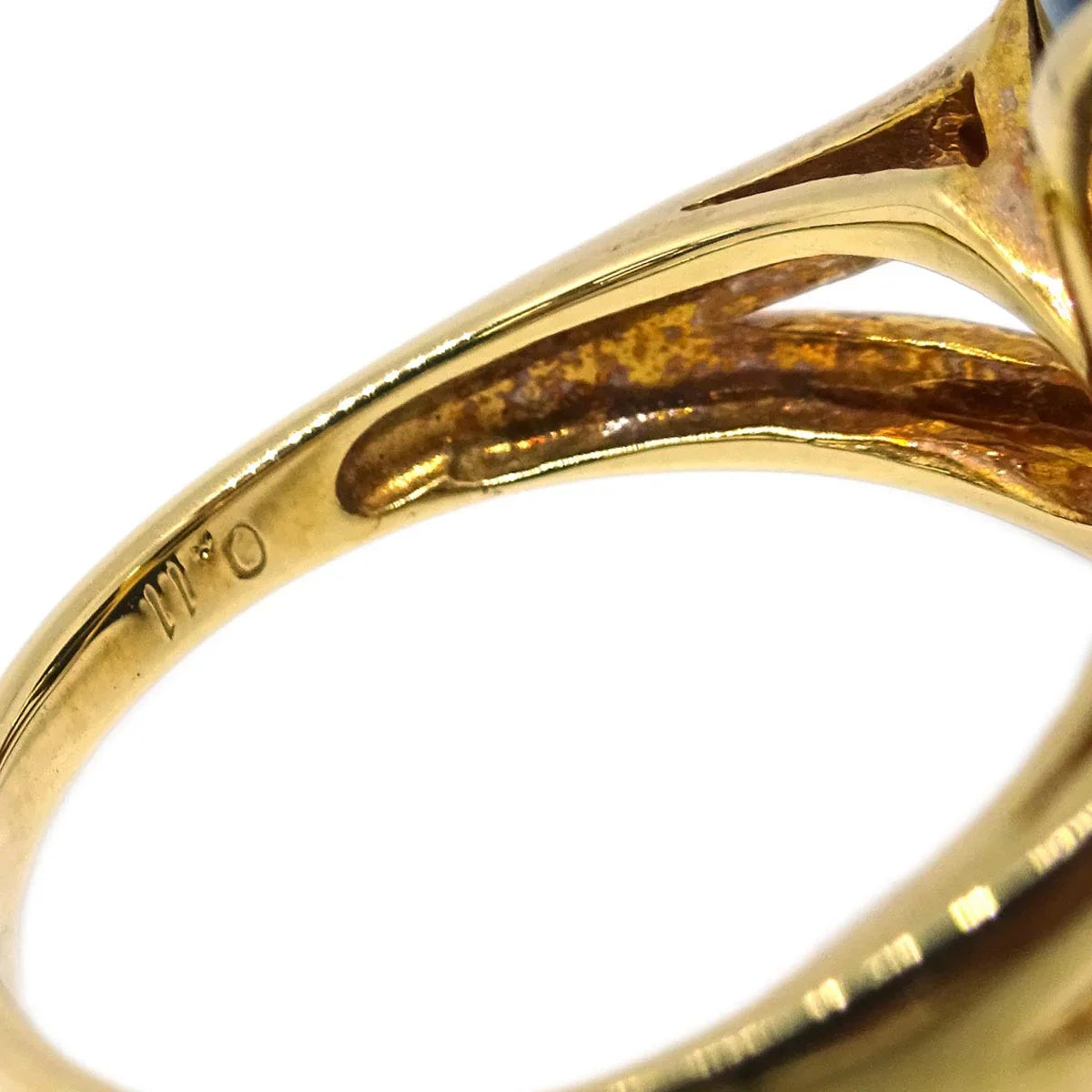 Ring 18K Onyx Diamond Gold #52