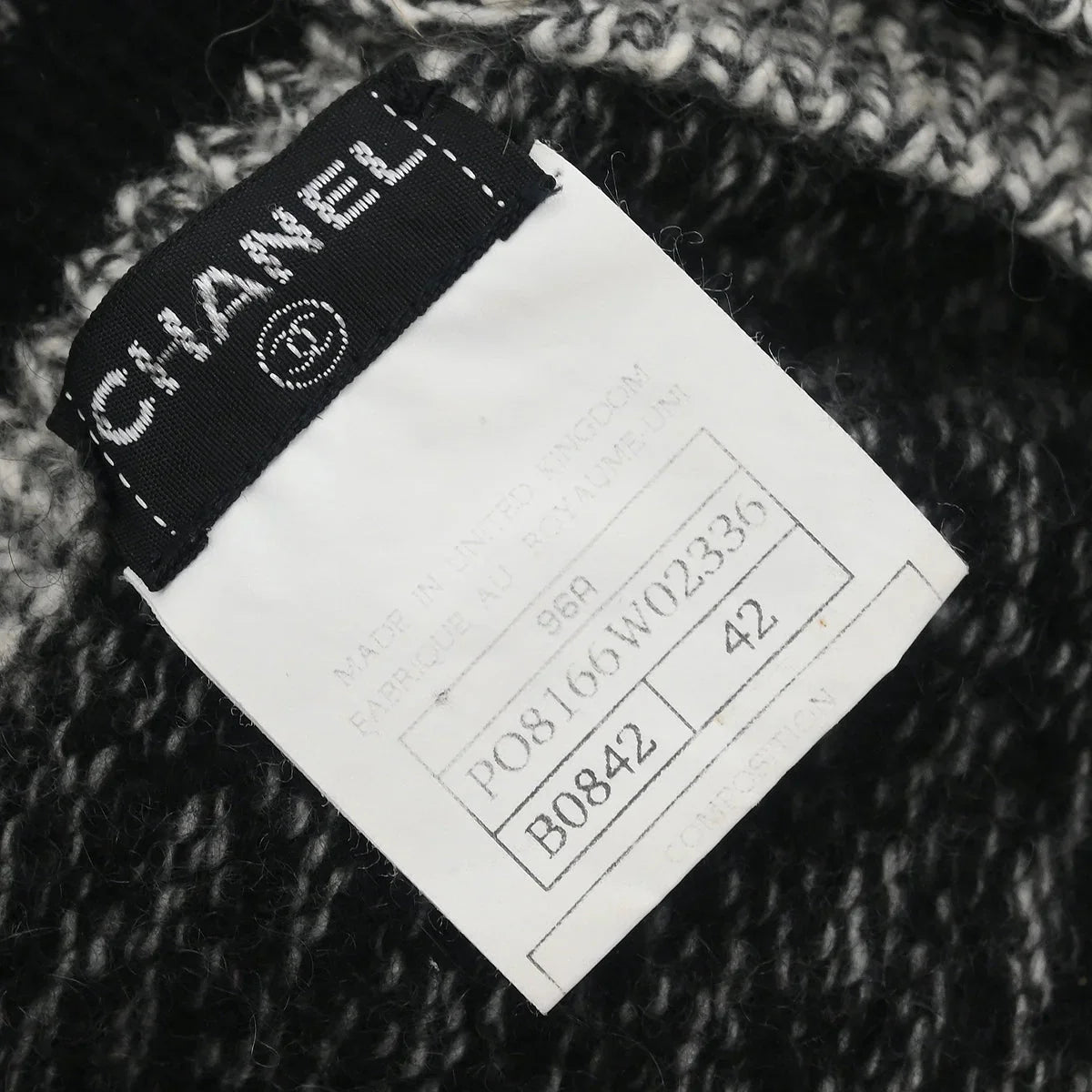 Chanel 1996 Sweater Gray #42