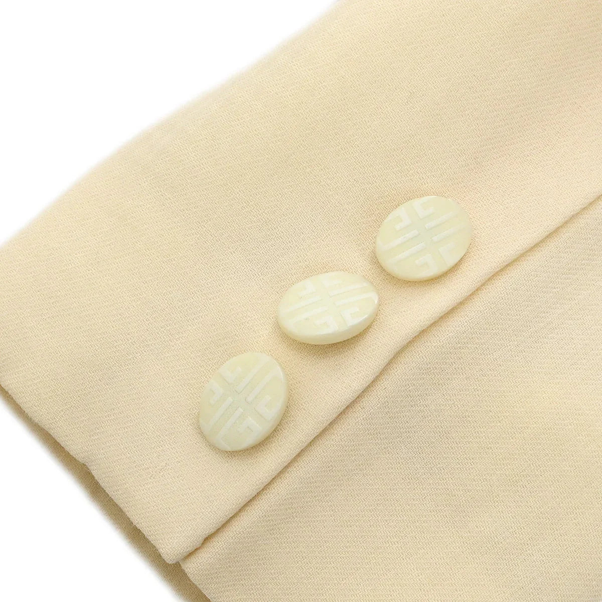 Givenchy Setup Suit Jacket Skirt Ivory #36