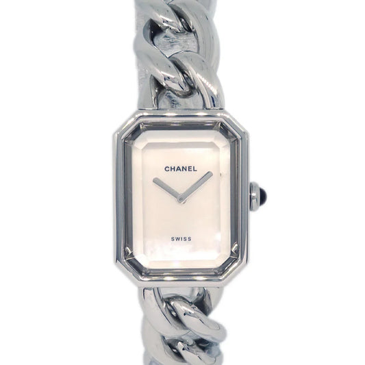 Chanel Premiere Quartz Watch SS Shell #M