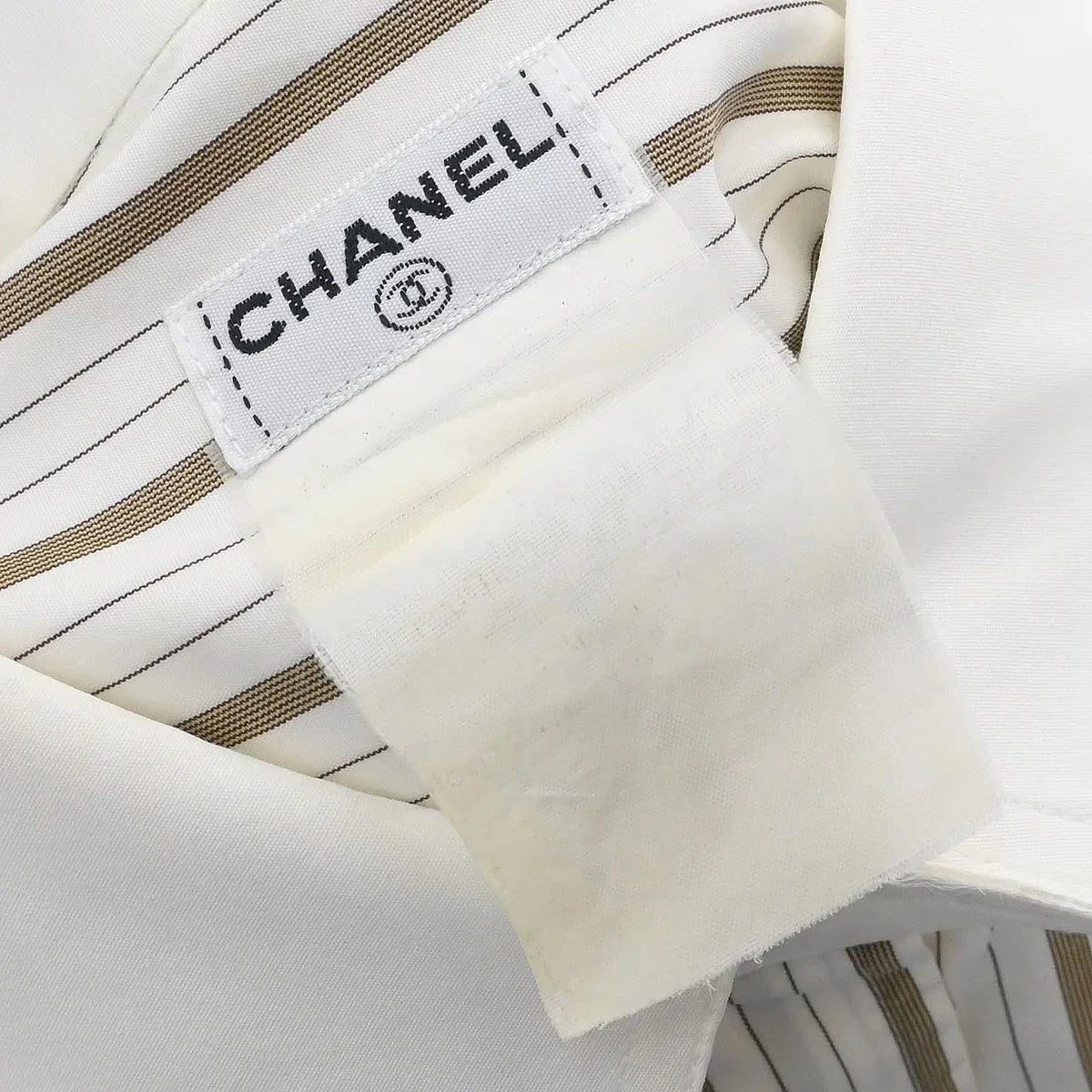 Chanel Shirt Blouse White