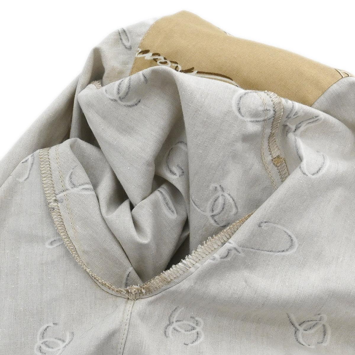 Chanel 1999 Blouse Shirt Top Beige #36