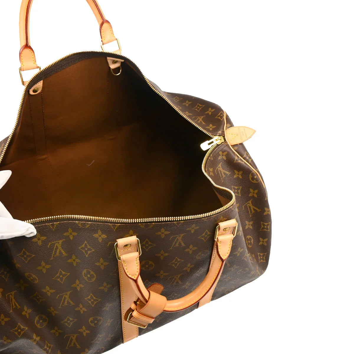 Louis Vuitton 2001 Monogram Keepall 55 Travel Duffle Handbag M41424