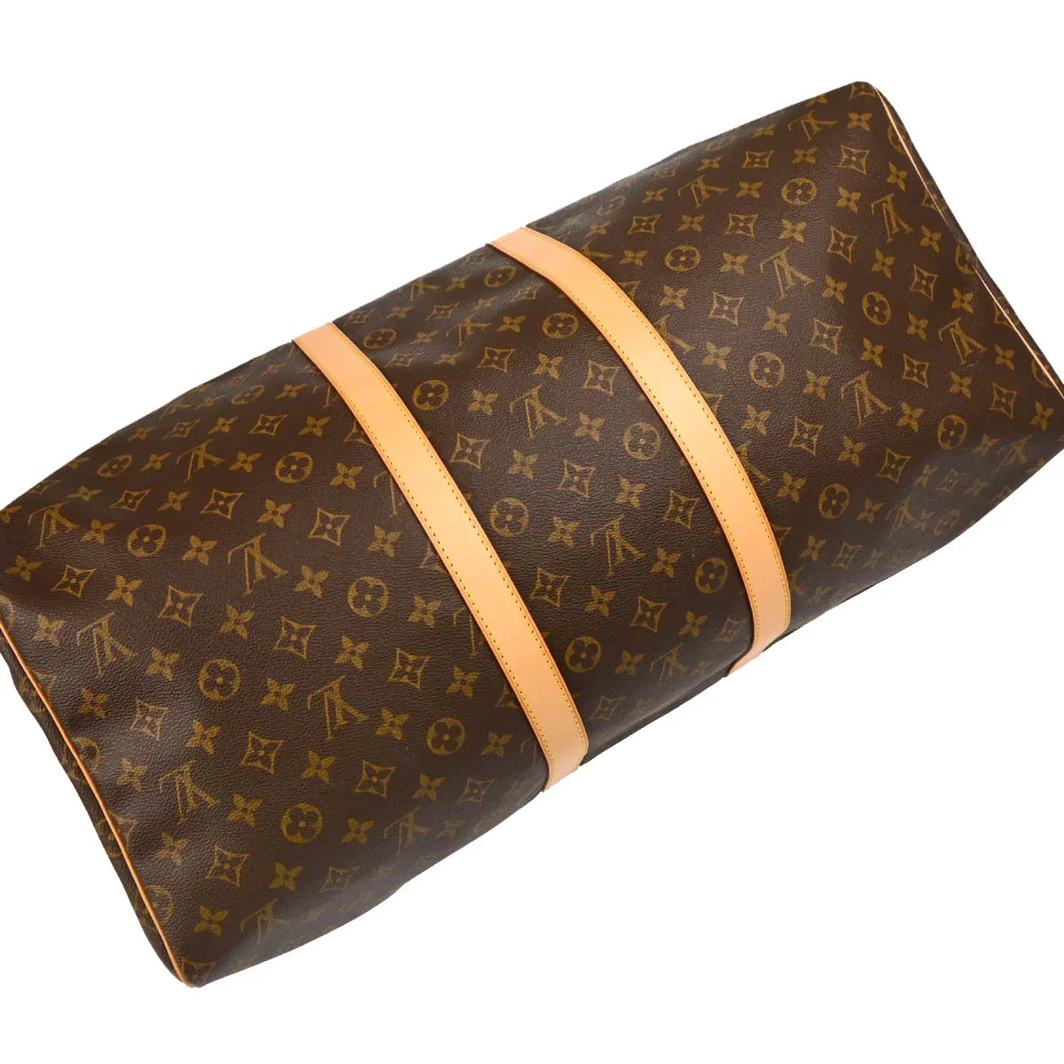 Louis Vuitton 2001 Monogram Keepall 55 Travel Duffle Handbag M41424