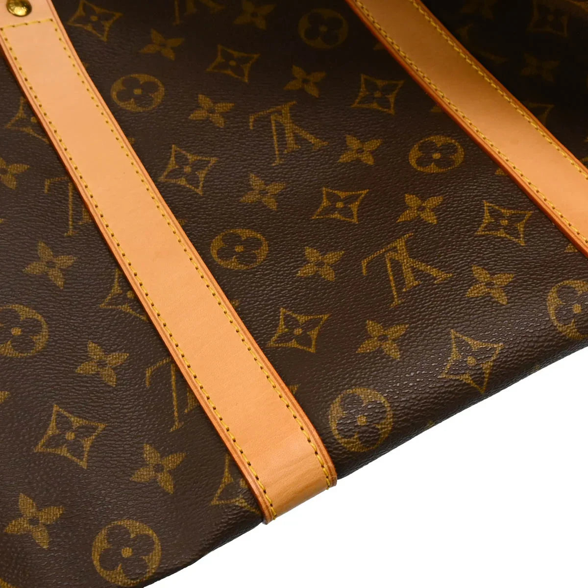 Louis Vuitton 2001 Monogram Keepall 55 Travel Duffle Handbag M41424
