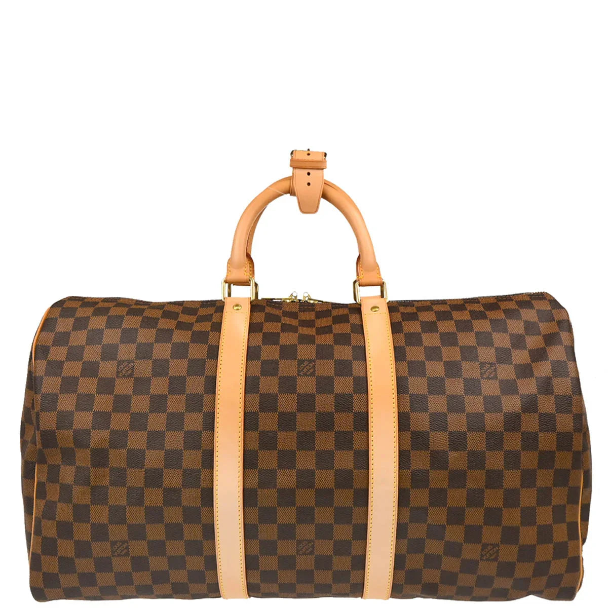 Louis Vuitton 2004 Damier Keepall 50 Travel Duffle Handbag