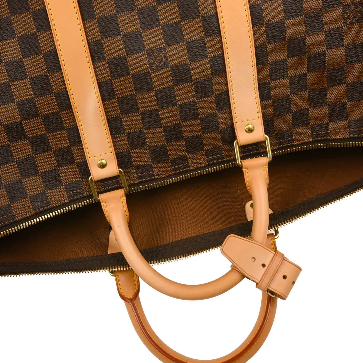 Louis Vuitton 2004 Damier Keepall 50 Travel Duffle Handbag