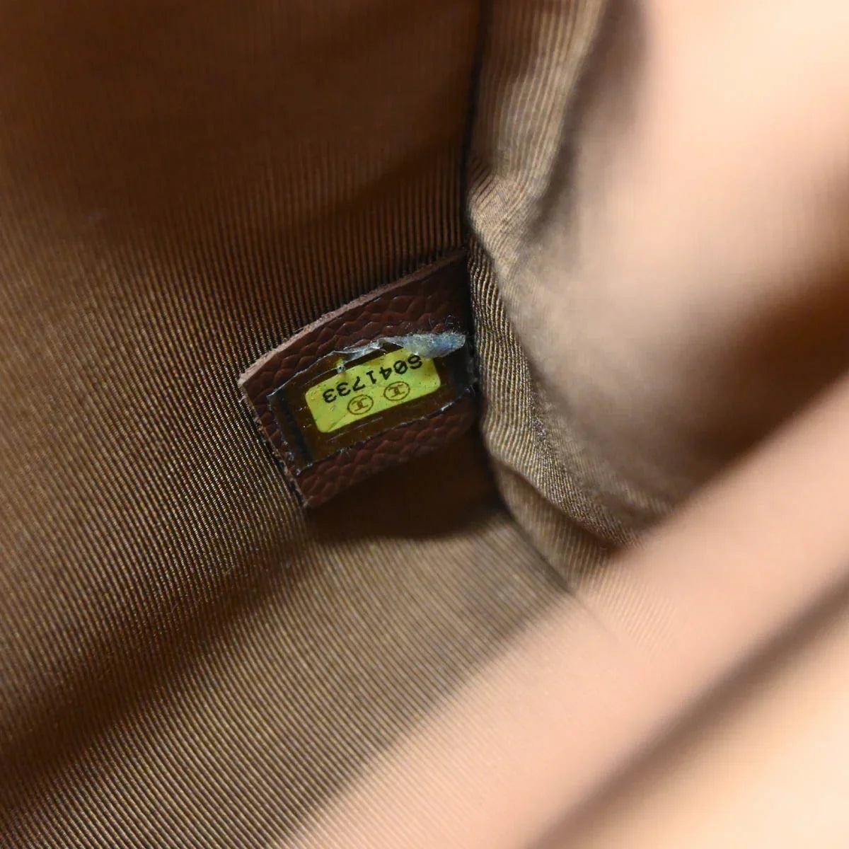 Chanel 2000-2001 Brown Caviar Handbag