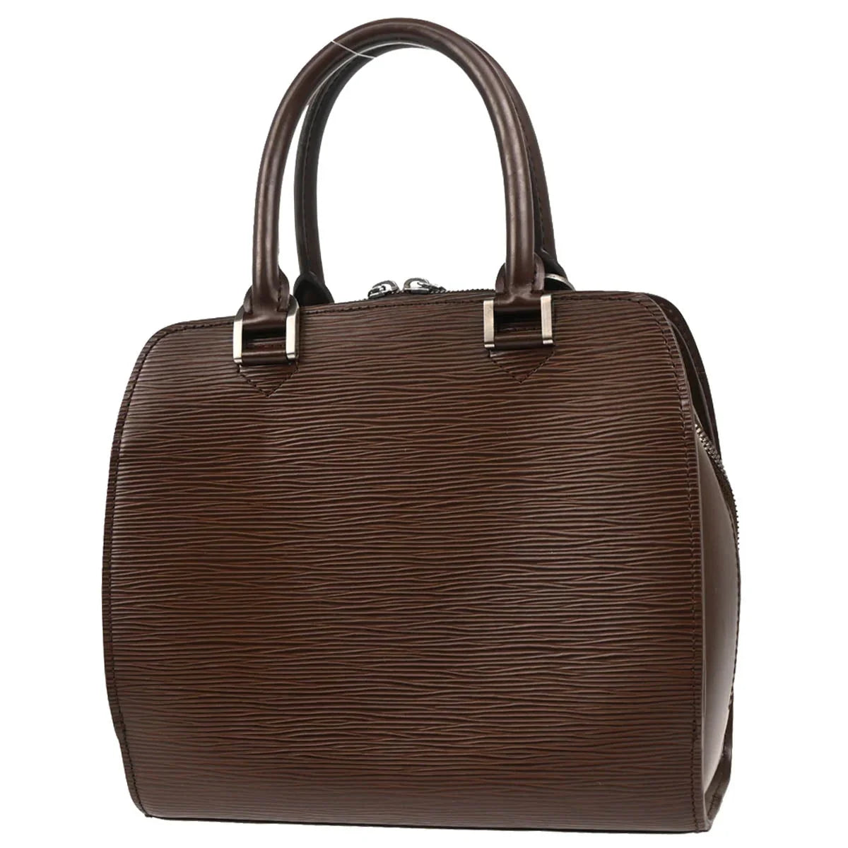 Louis Vuitton 2003 Brown Epi Pont Neuf Handbag M5205D