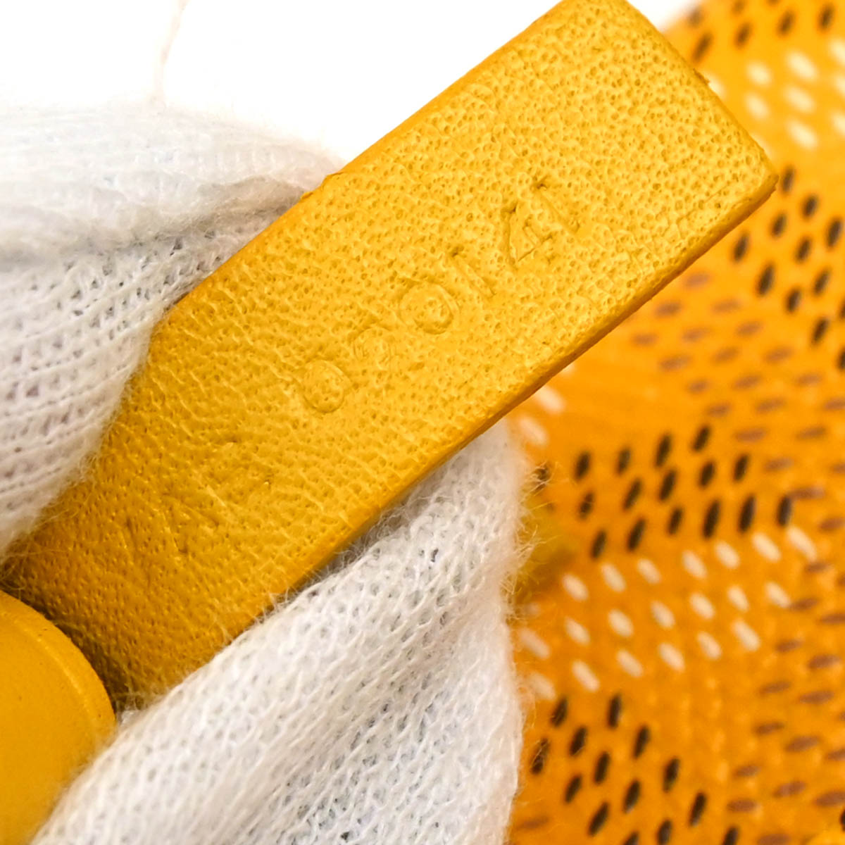 Goyard 2014 Yellow Saint Louis PM Tote Handbag