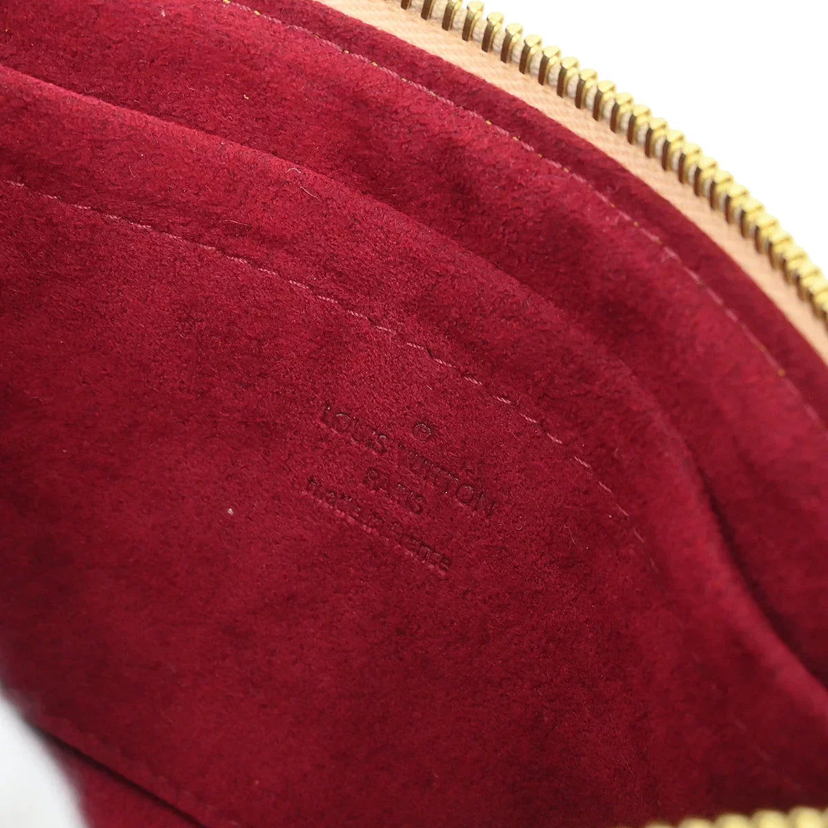 Louis Vuitton 2009 White Multicolor Pochette Milla MM Handbag M60096