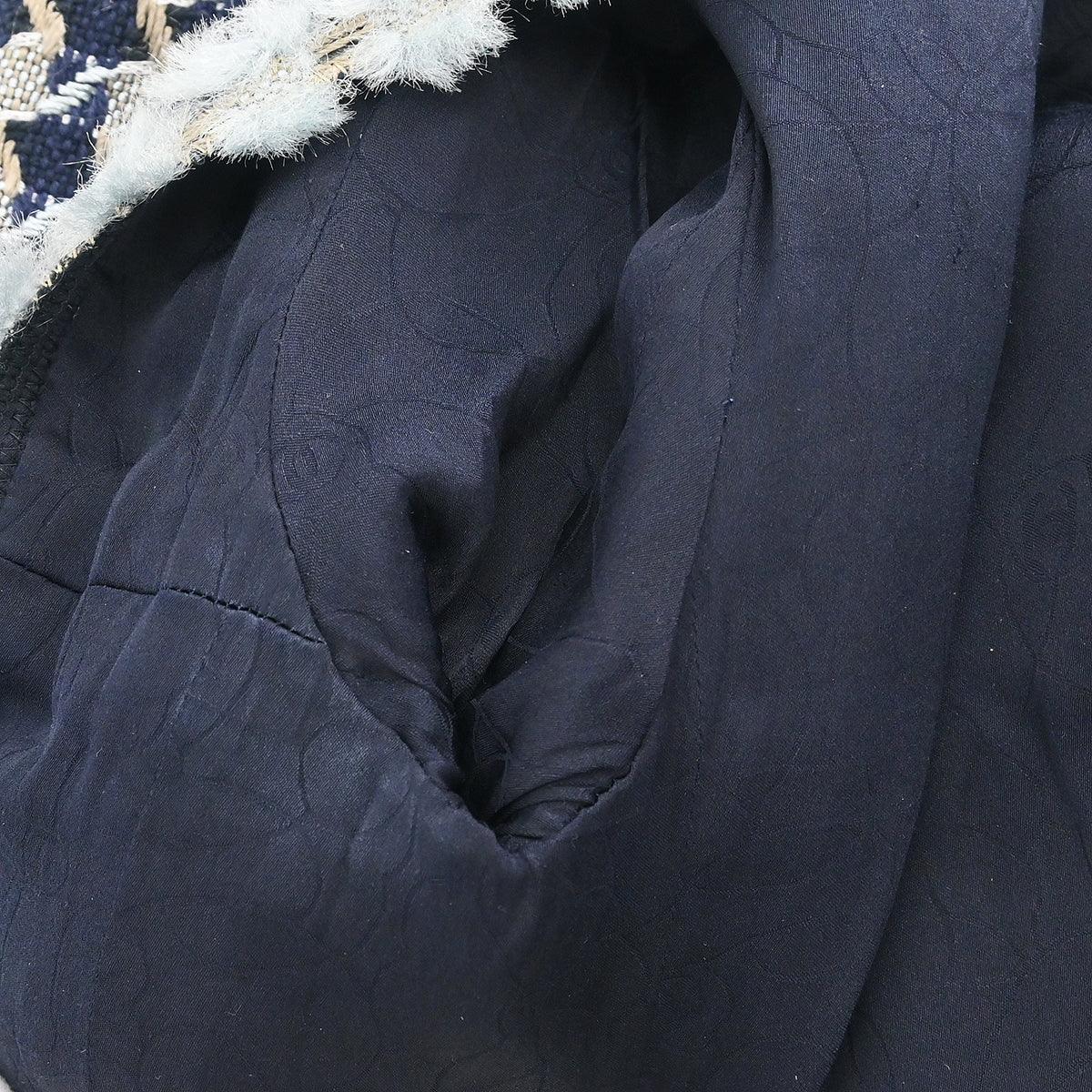 Chanel 2005 Single Breasted Jacket Navy #38