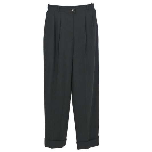 Chanel 1995 Long Pants Black #38