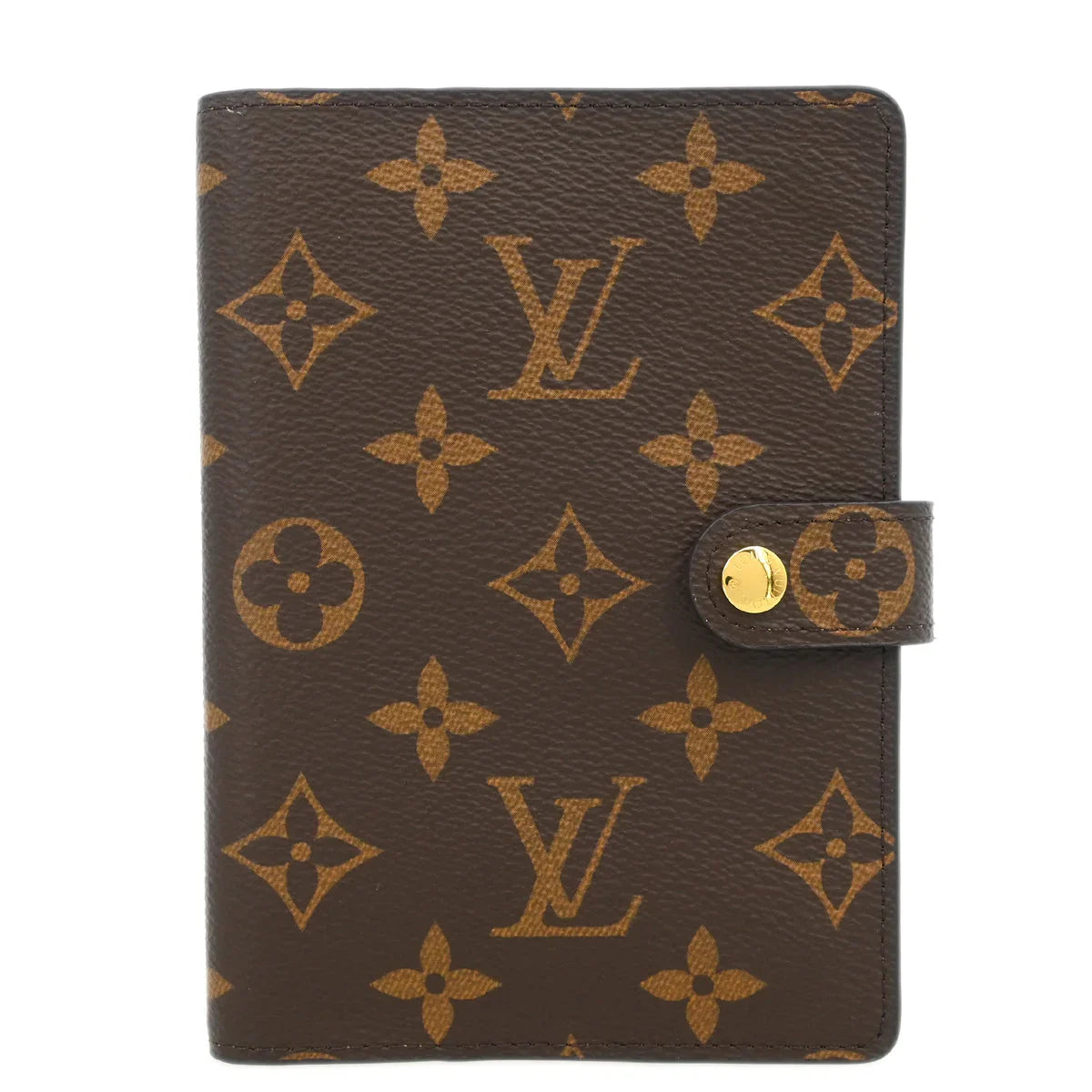 Louis Vuitton Monogram Agenda PM Notebook Cover R20005 Small Good