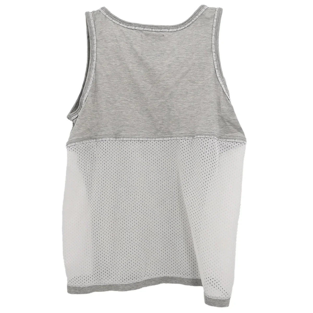 Chanel 2004 Sport Line Sleeveless Mesh Top Gray #38